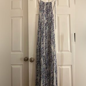 Love Stitch Sequence Halter Dress